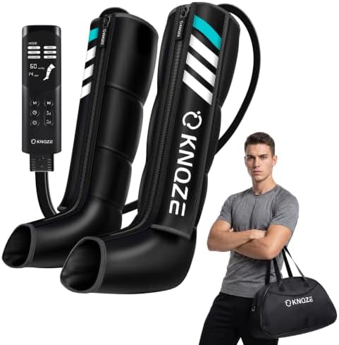 KNQZE Full Leg Compression Massager for Circulation & Pain Relif(Medium) by KNQZE