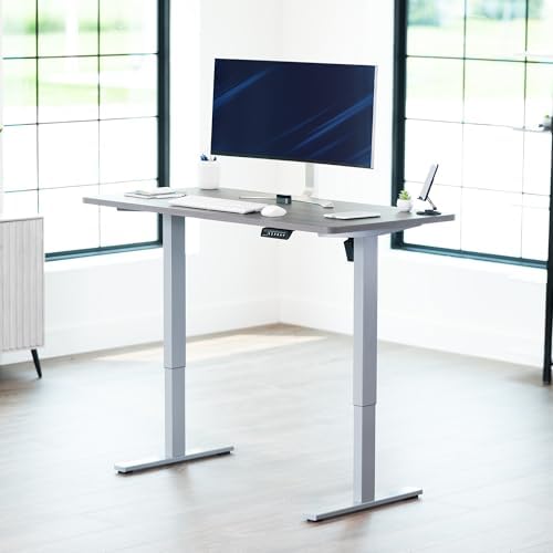 VIVO Dark Gray 55 x 28 in Standing Desk, DESK-KIT-1G55G - Image 2