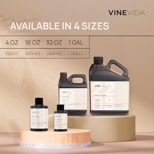 VINEVIDA [32 Fl Oz] Lavender Fragrance Oil for Cold Air Diffusers, Essential Oils for Diffuser Oil Refill & Air Freshener Room Spray - Image 6
