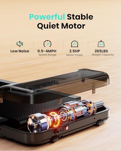 Abonow Walking Pad Under Desk Treadmill for Home Office - Image 4