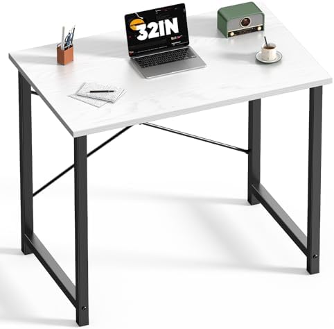 DUMOS 32 Inch Small Computer Desk, Gaming Desks for Home Office Bedroom by DumosLifestyle