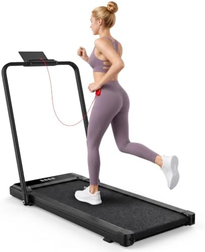 NEWBULIG Foldable Walking Pad with Handle Bar,Treadmills for Home Office by NEWBULIG