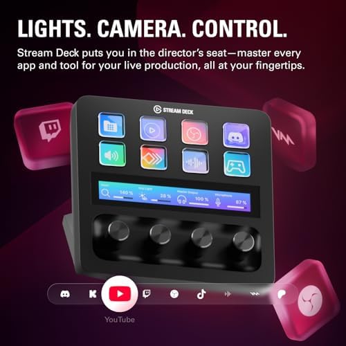 Elgato Stream Deck +, Audio Mixer and Studio Controller - Image 2