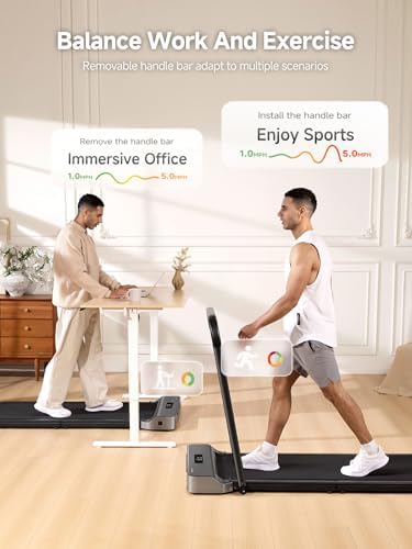 WalkingPad Foldable Walking Pad Treadmill with Handle Bar Under Desk - Image 6
