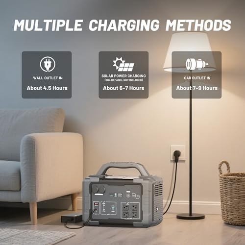 1000W Portable Power Station 1024Wh LiFePO4 for Outdoor & Home - Image 4