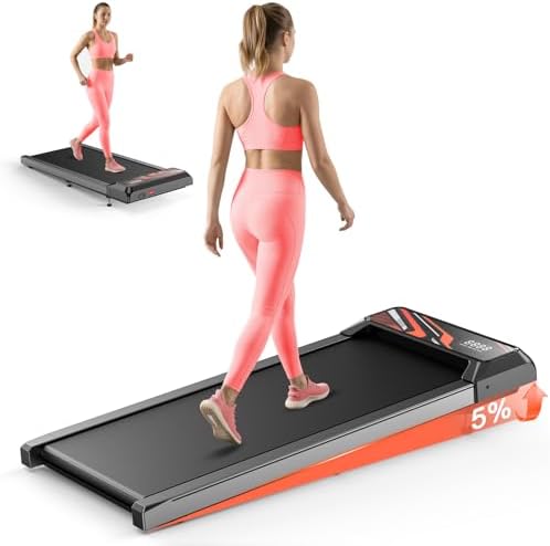 Under Desk Treadmill, Walking Mat with Incline pad by OUGOLD