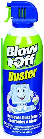 Blow Off 8152-998-226 Air Duster, 8 Oz (Pack of 12) by BlowOffElectronicCleaners