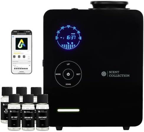Waterless Scent Diffuser, Cold Air Diffuser for Large Rooms Up to 2000 SqFt by scentcollection