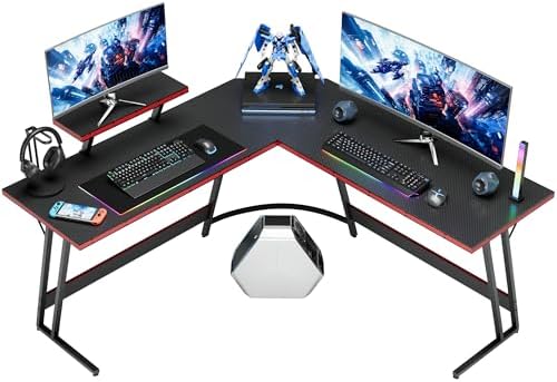 Homall L Shaped Gaming Desk Computer Corner Desk PC Gaming Desk Table by Homall