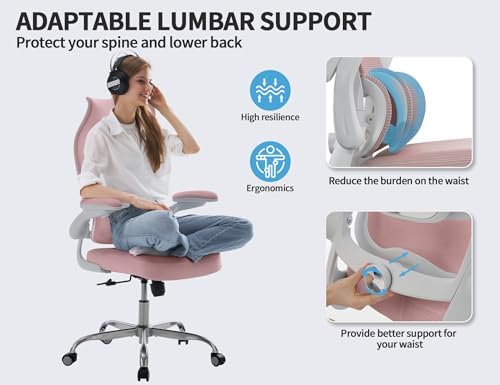 TRALT Office Chair Ergonomic Desk Chair - Gaming Chair with Lumbar Support - Image 4