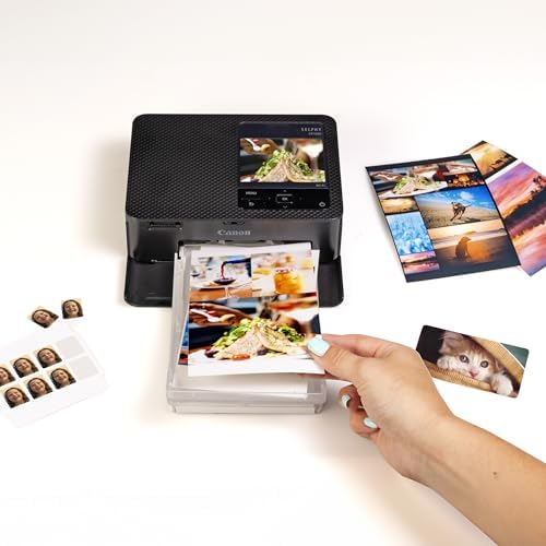 Canon Selphy CP1500 Wireless Compact Photo Printer (Black) - Image 2
