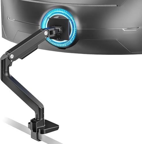 ARES WING Ultrawide Monitor Desk Arm for 17 to 49 Inch Screen, Holds 44 Lbs by ARESWING