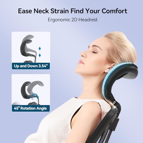 SIHOO M57 Ergonomic Office Chair, Mesh Back Desk Chair with 3D Armrests - Image 5