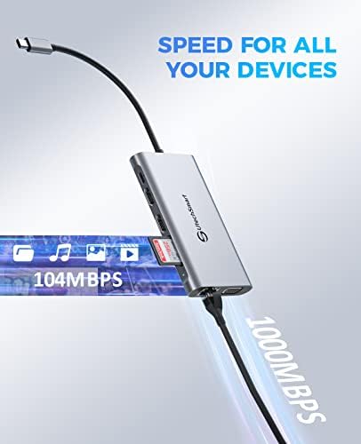 UtechSmart USB C Docking Station, Dual Monitor, Laptop Docking Station - Image 6