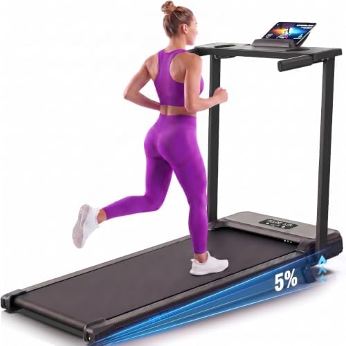 ANCHEER Incline Walking Pad with Handle Bar, Foldable Treadmill-Home/Office by YourHealthyLifestyle