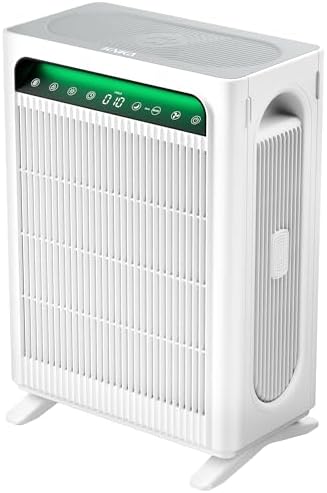 KNKA Air Purifiers for Home Bedroom Up to 1,695 Ft² in 1 Hr, APH4000, White by KNKA