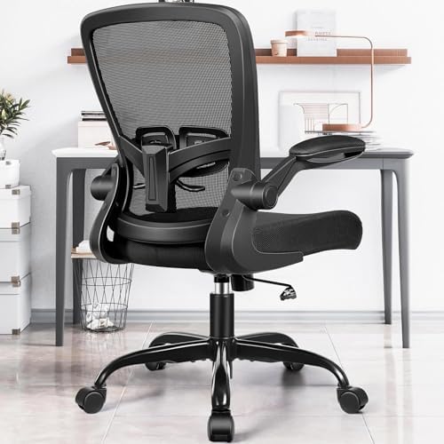 FelixKing Office Chair, Ergonomic Comfy Desk Chair with Flip-up Armrests - Image 2
