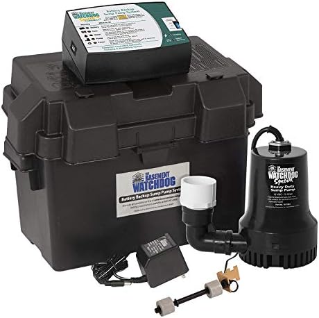 BACKUP SUMP PUMP 1/3HP by TheBasementWatchdog