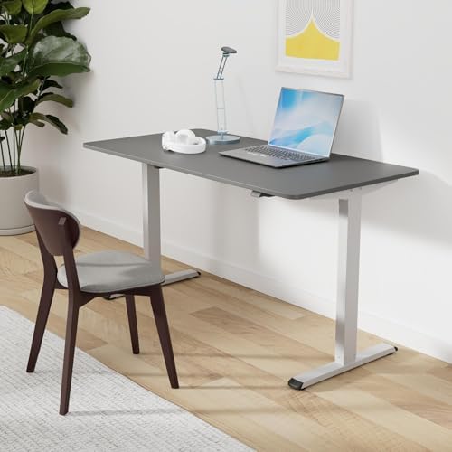 SANODESK One-Piece 1'' Thick Height Adjustable Standing Desk 55''x28'' - Image 2