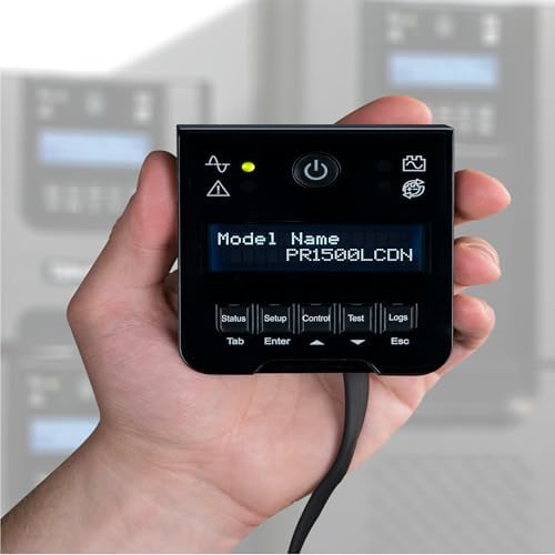 CyberPower PR1500LCDN 15A Smart App Sinewave UPS Battery Backup and Surge Protector, 1500VA/1500W, 8 Outlets, AVR, Mini-Tower, Pre-Installed RMCARD205, UL Certified - Image 6