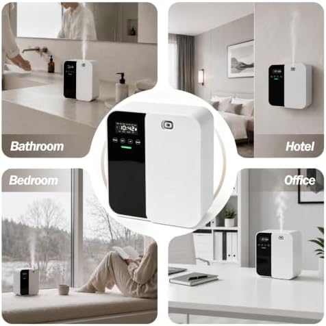 Hotel Collection Diffuser - Waterless Essential Oil Diffuser - Whole House Scent Diffuser for Large Room Home Office - (3000 Sq.Ft of Coverage) - Image 4