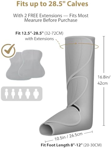 FIT KING Air Compression Leg Massager Foot Calf Compression Boots, Mom Gift - Image 6