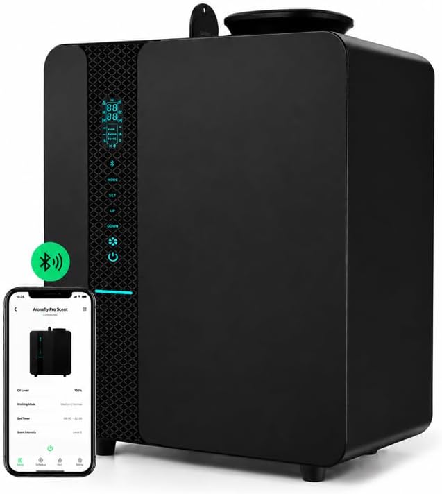 Waterless Essential Oil Diffuser,Smart HVAC Aromatherapy Scent Diffuser (L) by Unknown