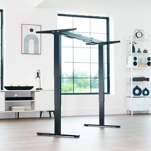 VIVO Black Dual Motor Electric Standing Desk Frame, DESK-V103E - Image 2