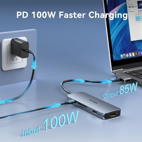 Docking Station for MacBook Pro Air,MOKiN USBC Docking Station Dual Monitor - Image 6