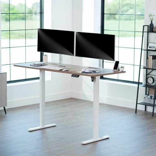 VIVO Reclaimed Wood 71 x 30 in Standing Desk, DESK-KIT-1W7P - Image 2