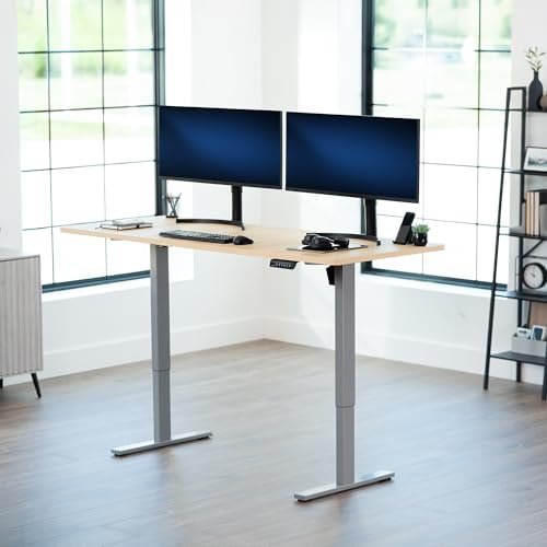 VIVO Light Wood 71 x 30 in Standing Desk, DESK-KIT-1G7C - Image 2