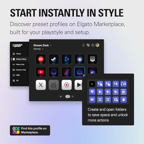 Elgato Stream Deck Scissor Keys Workflow Controller - Image 6