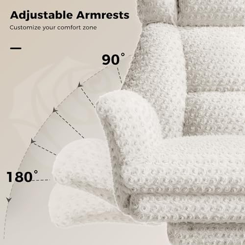 Big and Tall Office Chair, Flip Armrests for Pets & Cross Legged Sitting - Image 5