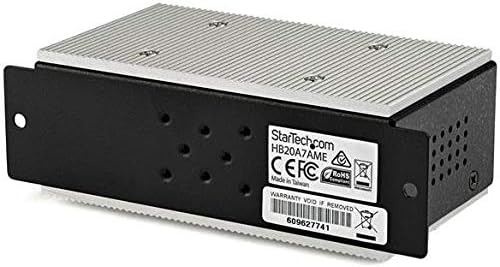 StarTech 7-Port USB 2.0 Hub, Metal, ESD Surge, Extended Temp (HB20A7AME) - Image 4