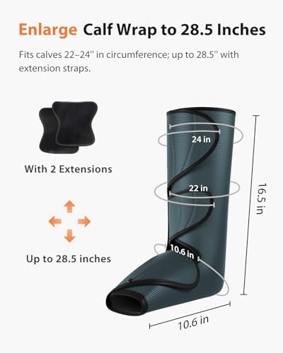 CINCOM Leg Massager with Heat and Air Compression FSA - HSA - Image 4