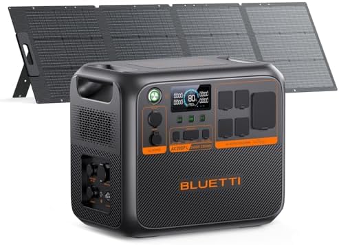 BLUETTI AC200PL Solar Generator & 200W Solar Panel Included 2304Wh LiFePO4 by Unknown