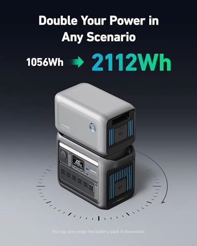 Anker SOLIX C1000 Portable Power Station with Car Charging Cable, 1,056Wh - Image 5
