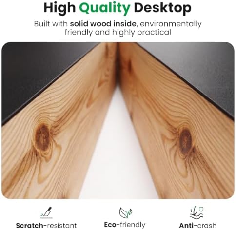 SIAGO 55 x 24 Inch Electric Standing Desk, 0.8 Inch Thick Tabletop - Image 7