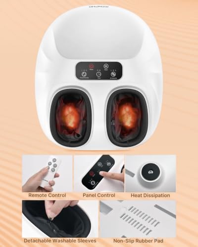RENPHO Shiatsu Foot Massager with Heat, Deep Kneading & Auto Foot Size Fit - Image 7