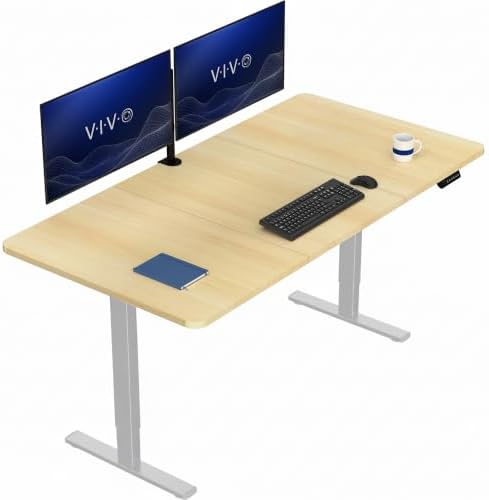 VIVO Light Wood 71 x 36 in Standing Desk, DESK-KIT-1G7C-36 by VIVO