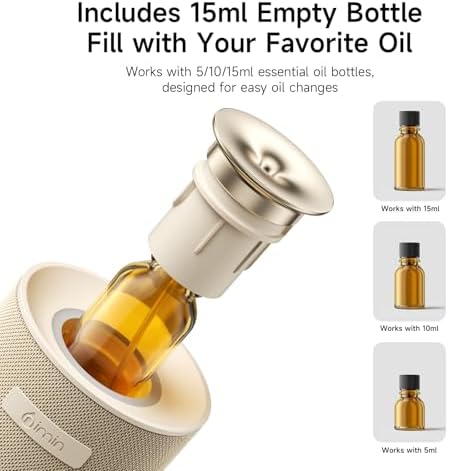 Waterless Essential Oil Diffuser for Home & Car, Cordless Portable Diffuser - Image 6