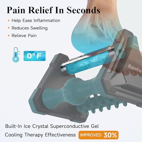 Icing Plantar Fasciitis Relief Foot Roller Massager, Green - Image 2