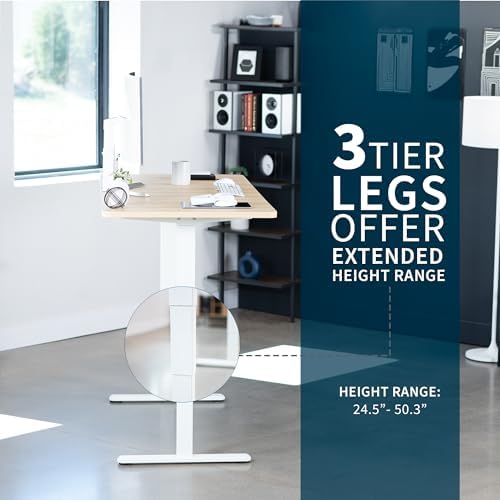VIVO Light Wood 71 x 30 in Standing Desk, DESK-KIT-2W7C - Image 5
