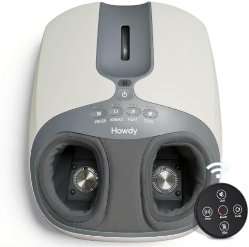 Howdy Foot Massager with Heat & Cold Therapy for Neuropathy by Unknown