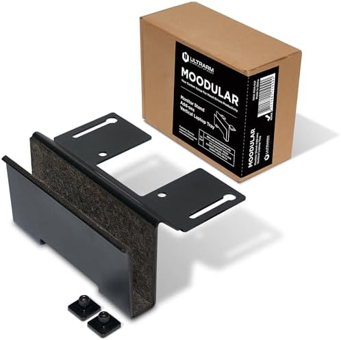 ULTRARM Moodular Vertical Laptop Tray Add-On for Rails, Do Not Use Alone by ULTRARM