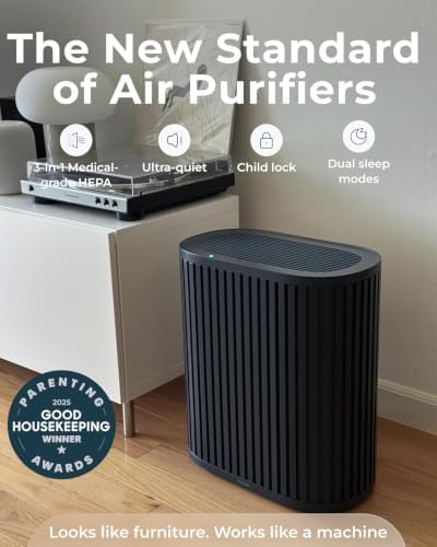 Windmill Air Purifier Max for Home, 3-In-1 Filters for Dust, Smoke, & Pets - Image 2