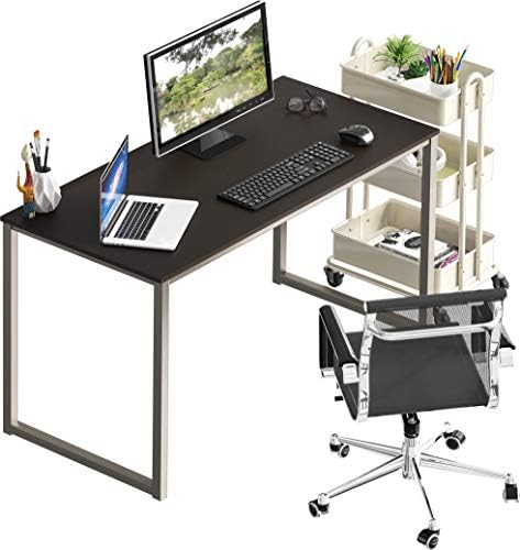 SHW Mission 48-Inch Home Office Computer Desk, Espresso - Image 6