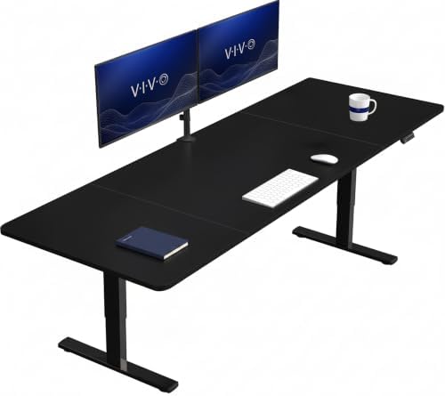 VIVO Black 83 x 30 in Standing Desk, DESK-KIT-1B8B by VIVO