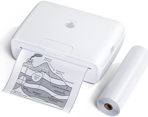 Phomemo M04S 300DPI Portable Thermal Printer, Support 2/3/4 inch Printing by Phomemo