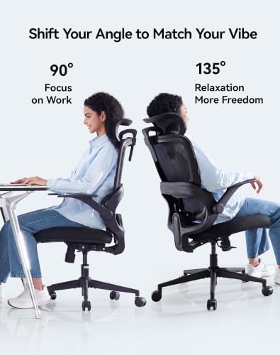 SIHOO B100 SE Ergonomic Office Chair, Desk Chair with Lumbar Support - Image 4